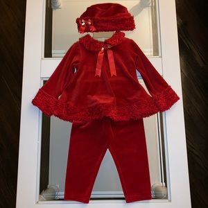 Mother-Maid Christmas Outfit & Hat